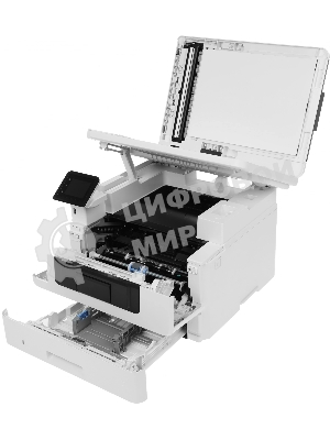 МФУ лазерное HP LaserJet Pro 4103fdn (2Z628A), A4, ч/б, печ. до 40 стр/мин., скан. до 29 стр/мин. (ч/б) 20 стр/мин. (цвет), 1200 x 1200 dpi, USB, RJ-45, Air Print, Mopria