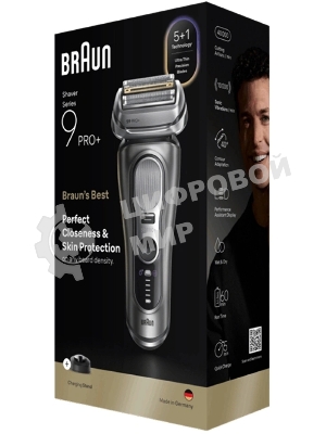 Бритва сетчатая Braun Series 9 9615s реж.эл.:5 питан.:аккум. серебристый