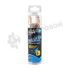 Кабель Cablexpert для Apple CC-U-APUSB02Gd-1.8M, AM/Lightning, серия Ultra, длина 1.8м, золотой, блистер