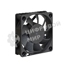Вентилятор для корпуса ExeGate ExtraSilent ES06015S3P черный, 60 мм, 2500 об/мин, 17 дБ, 3 pin