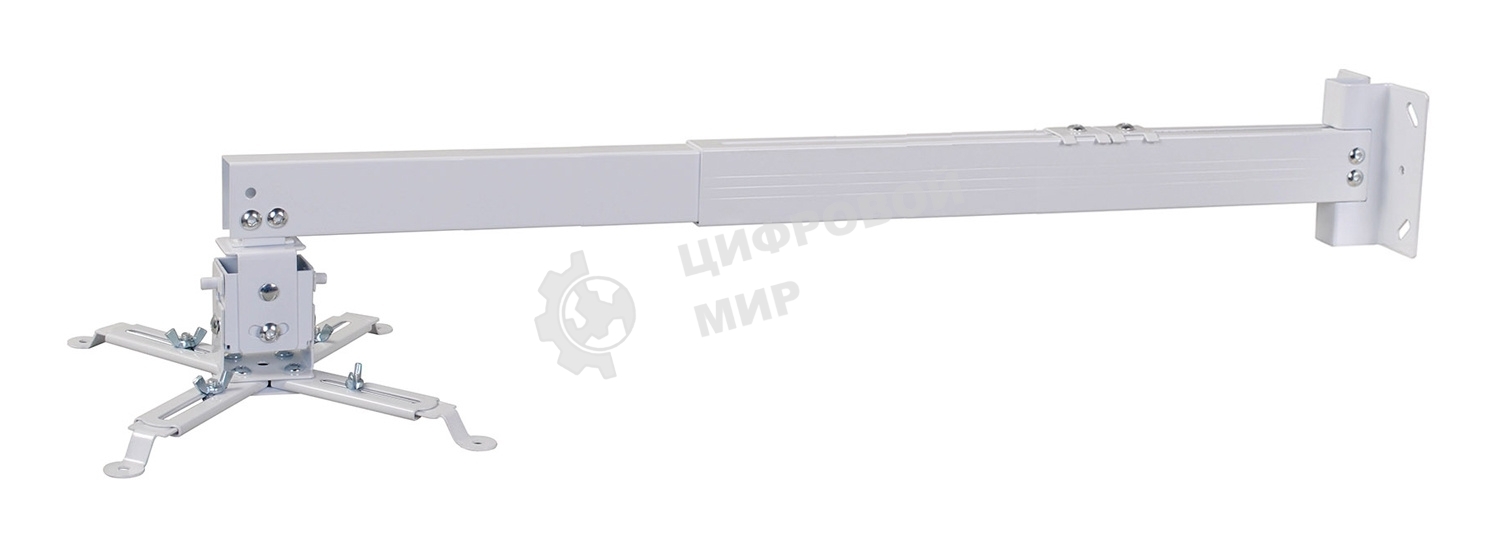 Кронштейн для проектора Cactus CS-VM-PRE04-WT белый макс.23кг настенный и потолочный поворот и наклон