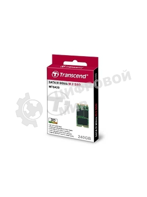 Накопитель SSD 240GB Transcend MTS420, 3D NAND, M.2[R/W - 560/500 MB/s]
