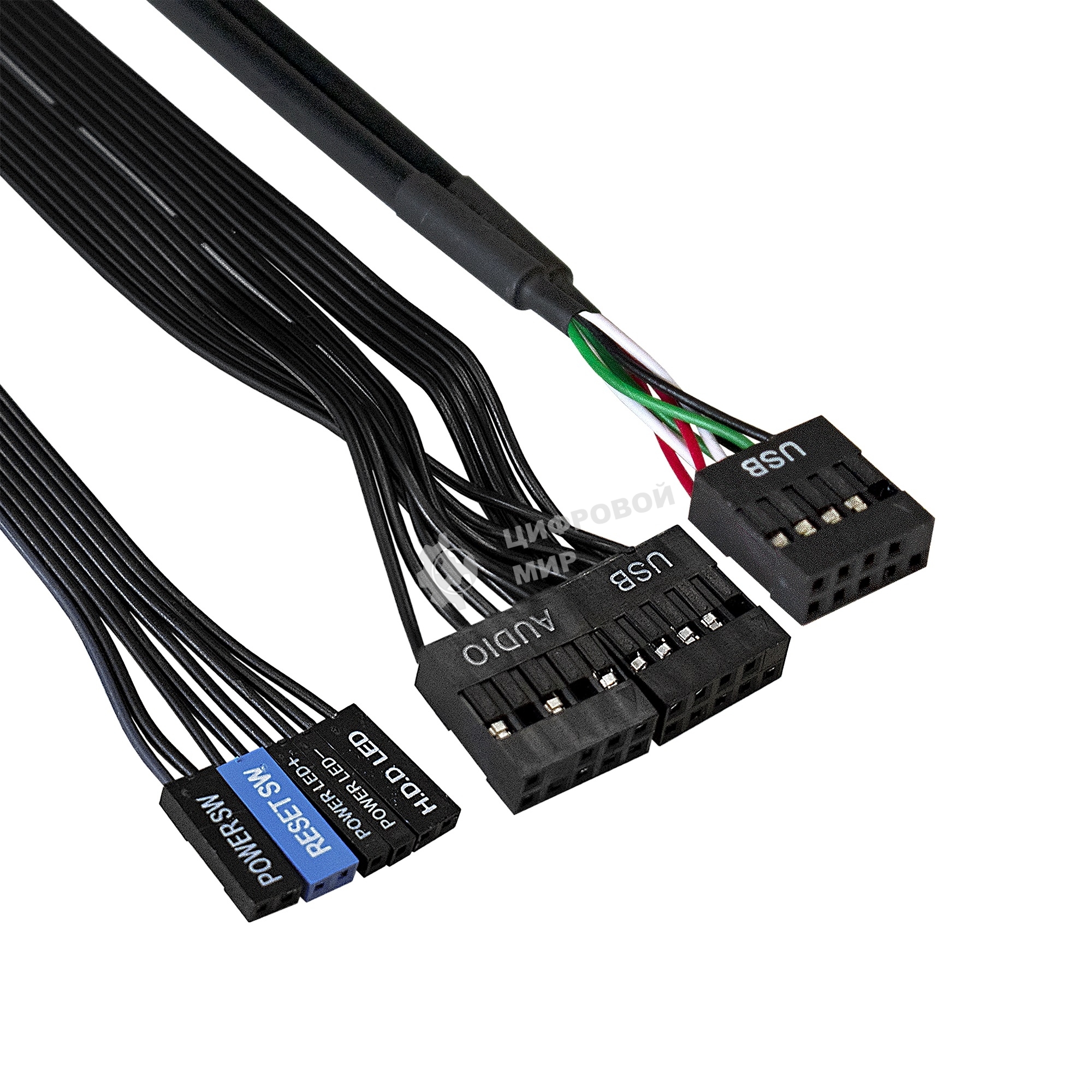 Компьютерный корпус Minitower ExeGate EX291141RUS BAA-105-01AAA400 (mATX, БП AAA400 с вент. 8см, 2*USB, аудио, черный)