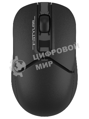 Мышь беспроводная A4Tech Fstyler FB12 черный, 1200 dpi, радиоканал, Bluetooth, USB, кнопки - 3