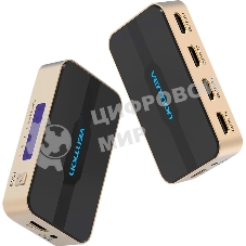 Разветвитель - сплиттер Vention HDMI 19F/4x19F на 4 монитора ACCG0
