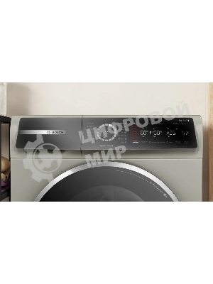 Стиральная машина Bosch Serie 8 WGb2440XME серебро, загрузка фронтальная 9 кг, 1400 об/мин., класс: А+++