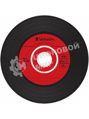 Диск CD-R Verbatim 700Mb 52x Slim case (10шт) (43415)