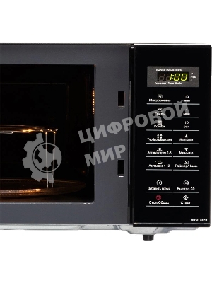 Микроволновая печь Panasonic NN-GT35HBZPE черный, 23 л, 800 Вт, переключатели - сенсор