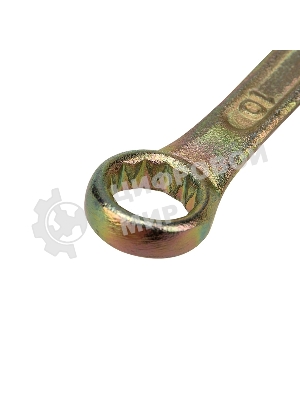 Ключ комбинированный Rexant 10 мм, желтый цинк