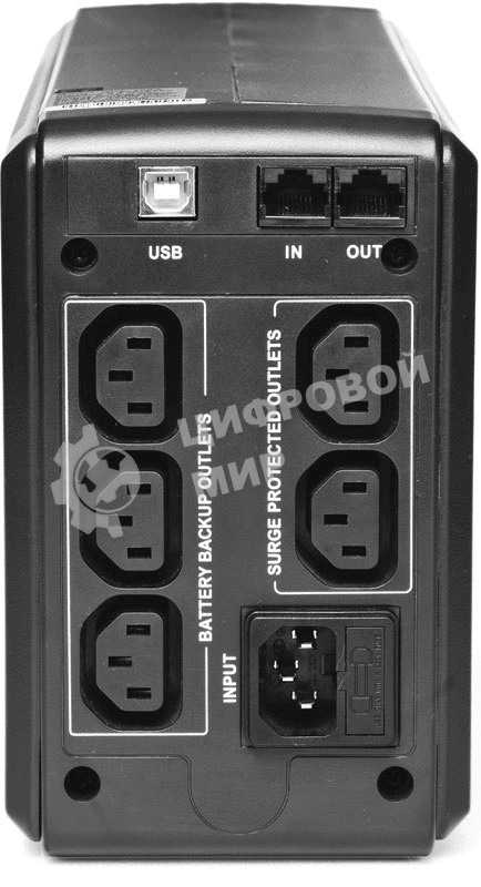 Источник бесперебойного питания Powercom SPT-500-II 400Вт 500ВА черный