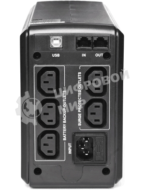 Источник бесперебойного питания Powercom SPT-500-II 400Вт 500ВА черный