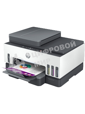МФУ струйное HP Smart Tank 790 (4WF66A), A4, цветной, печ. до 15 стр/мин. (ч/б) до 9 стр/мин. (цвет), 1200 x 1200 dpi (ч/б печать, скан.) 1200 x 4800 dpi (цвет), USB, Wi-Fi, BlueTooth, Air Print, Mopria