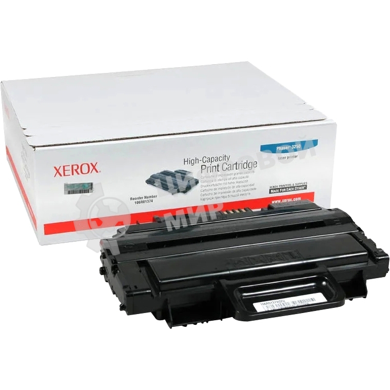 Картридж лазерный Xerox 106R01374 черный для Phaser 3250 5000 стр. (channels)