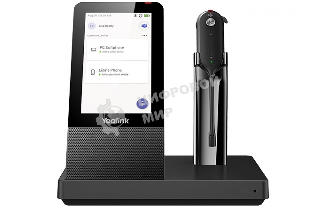 Гарнитура беспроводная Yealink WH67 UC