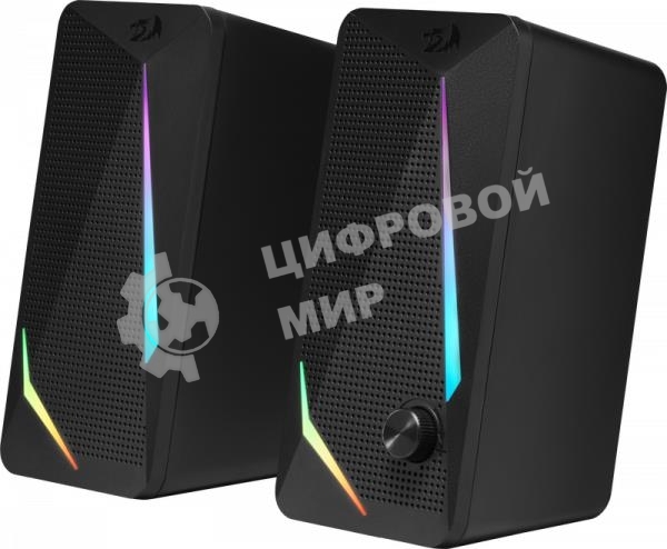 Акустическая система 2.0 Defender Waltz черный USB + 3.5 jack, RGb, 6 Вт.