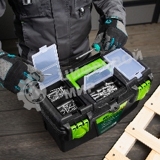 Ящик для инструментов Сибртех 18”, с органайзерами