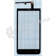 Сенсорное стекло (тачскрин) для HTC One XC X720d, черное
