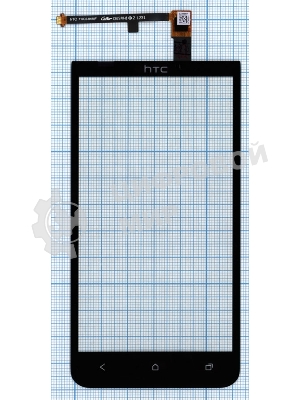 Сенсорное стекло (тачскрин) для HTC One XC X720d, черное
