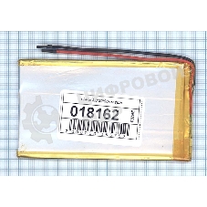 Аккумулятор Li-Pol (батарея) 3.8*50*90мм 2pin 3.7V/1600mAh