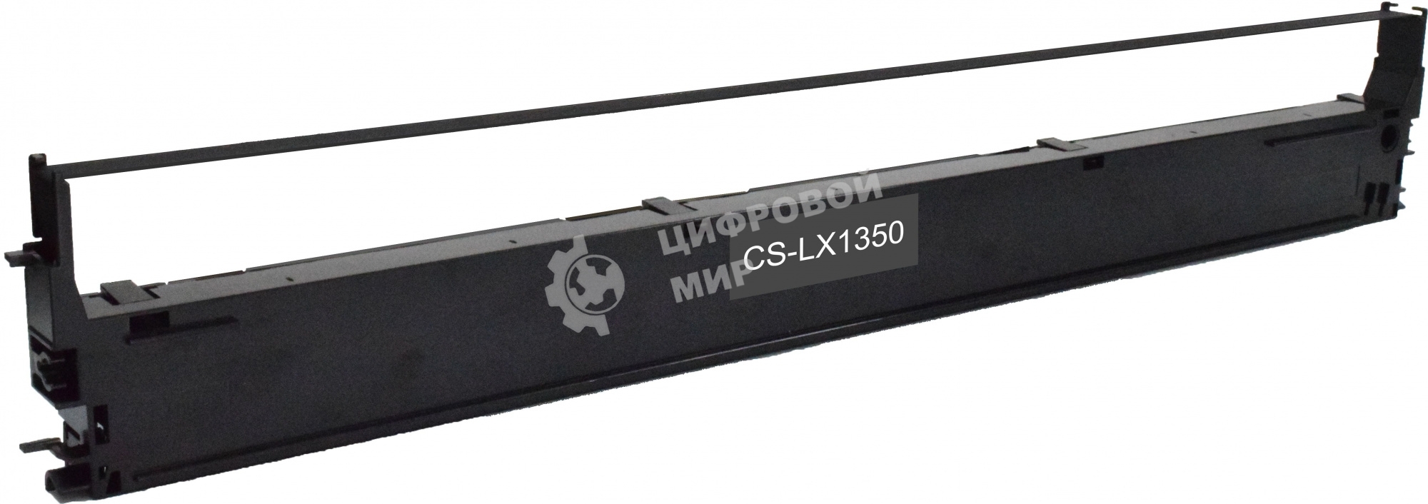 Картридж матричный Cactus CS-LX1350 (C13S015642BA) черный (12.7 мм, 16 м, 1600000 знаков) для Epson LX-1350/LX-1170II/LX-1170