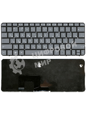 Клавиатура для ноутбука HP Mini 100E темно-серая