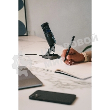 Микрофон проводной Audio-Technica AT2020USBX 2.0м черный