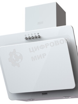 Вытяжка наклонная KRONA Liva 500 White PB белый, 50 см, 715 куб. м/ч, 52 дБ