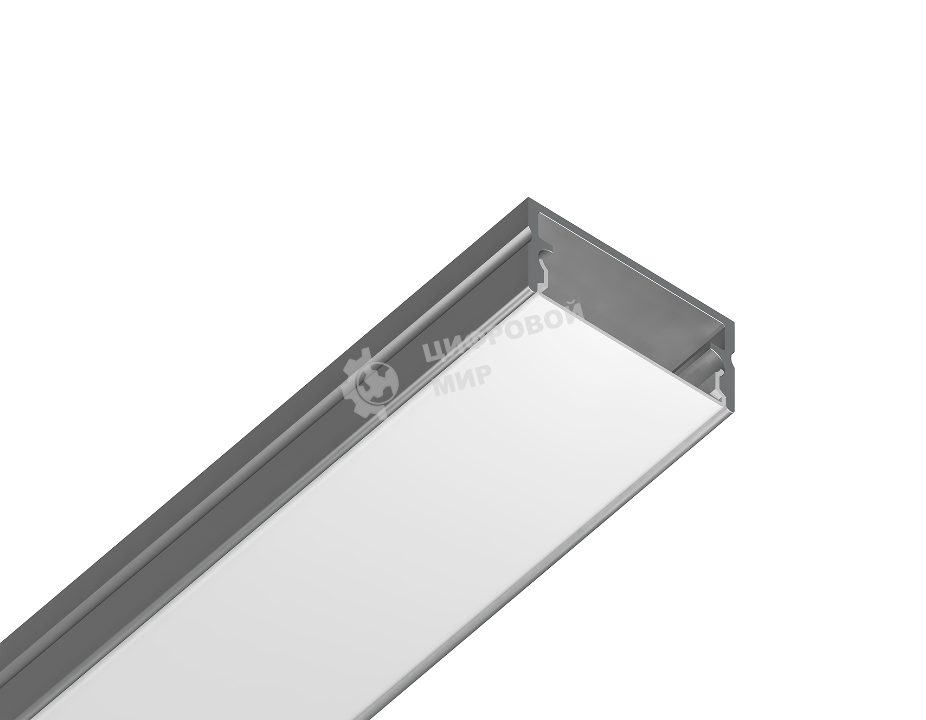 Алюминиевый профиль Ambrella light GP2001AL серебро 2000*20.5*10