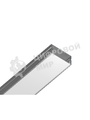 Алюминиевый профиль Ambrella light GP2001AL серебро 2000*20.5*10