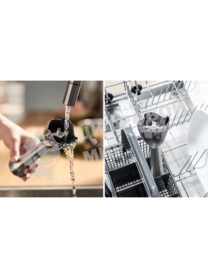Блендер погружной Bosch MSM6M871 черный, 1200 Вт, 1 скорость