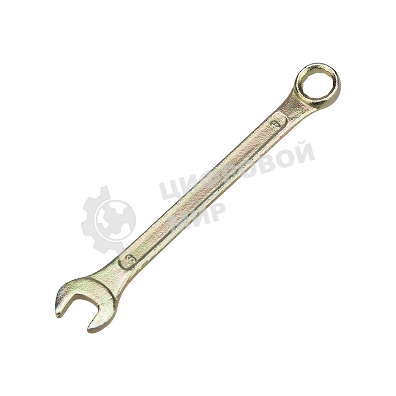 Ключ комбинированный Rexant 8 мм, желтый цинк