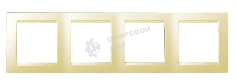 Рамка 4-м Simon15 сл. кость Simon 1500640-031