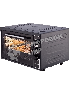 Мини-печь Kraft KF-MO3801BL, черный, 38 л.