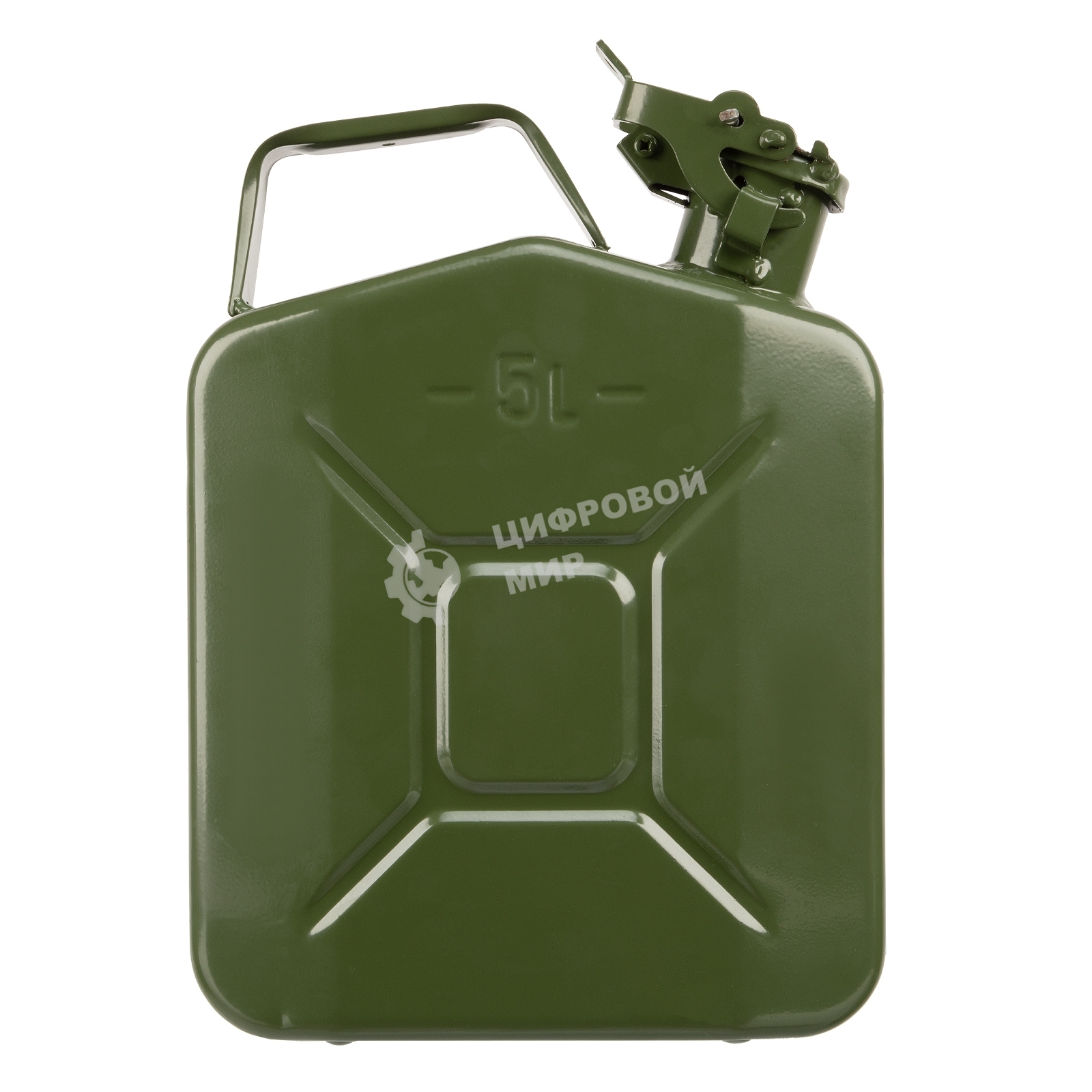 Канистра для топлива, металлическая, 5 литров Россия