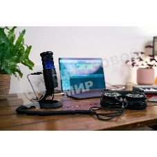 Микрофон проводной Audio-Technica AT2020USBX 2.0м черный