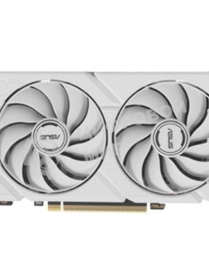 Видеокарта Asus DUAL-RX9060XT-16G-WHITE белый