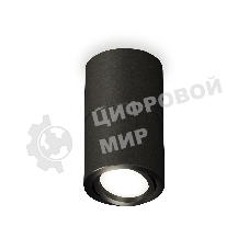 Светильник Ambrella Light XS7402160 SBK/PBK черный песок/черный полированный MR16 GU5.3 (C7402, A2071, C7402, N7002)