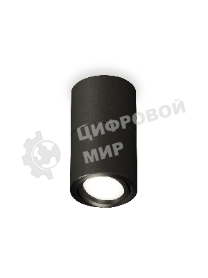 Светильник Ambrella Light XS7402160 SBK/PBK черный песок/черный полированный MR16 GU5.3 (C7402, A2071, C7402, N7002)