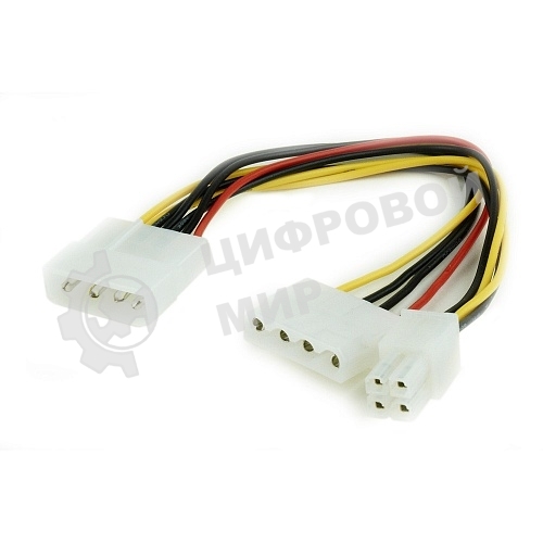 Разветвитель питания Cablexpert CC-PSU-4, Molex->Molex + ATX 4 пин