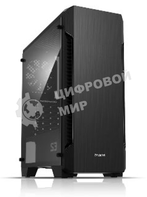 Компьютерный корпус Zalman S3 черный без БП ATX 2x120мм 2xUSB 2.0 1xUSB 3.0 audio bott PSU