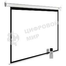 Экран Cactus 240x240 см MotoExpert CS-PSME-240x240-WT 1:1 настенно-потолочный рулонный белый (моторизованный привод)
