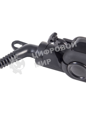 Выпрямитель для волос Galaxy GL 4505 черный/голубой, 27,5/57 мм, 200 °C, 1 режим