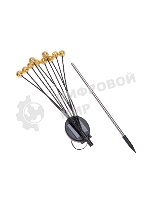 Светильник грунтовый Rexant Лалели, 3000К, встроенный аккумулятор, солнечная панель, коллекция Стамбул