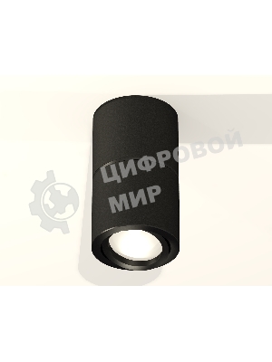 Светильник Ambrella Light XS7402160 SBK/PBK черный песок/черный полированный MR16 GU5.3 (C7402, A2071, C7402, N7002)