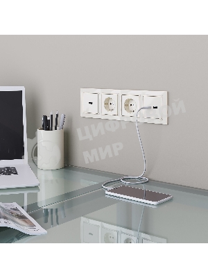 Розетка HDMI (слоновая кость)