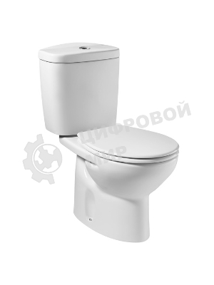Сиденье ROCA VICTORIA ZRU8013900  металлические петли дюропласт
