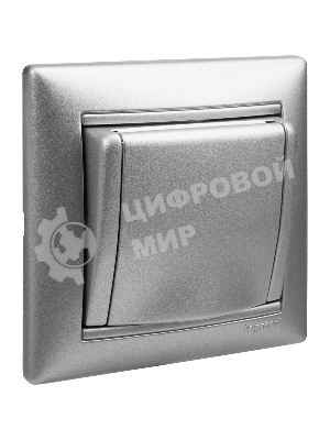 Рамка 1-м Valena алюм. Leg 770151