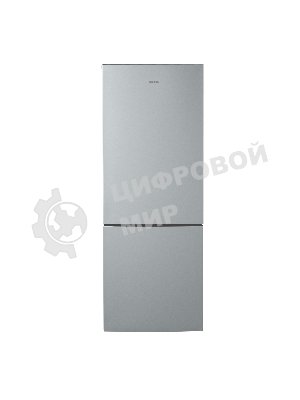 Холодильник Бирюса Б-M6034 металлик двухкамерный 210/85л морозилка снизу