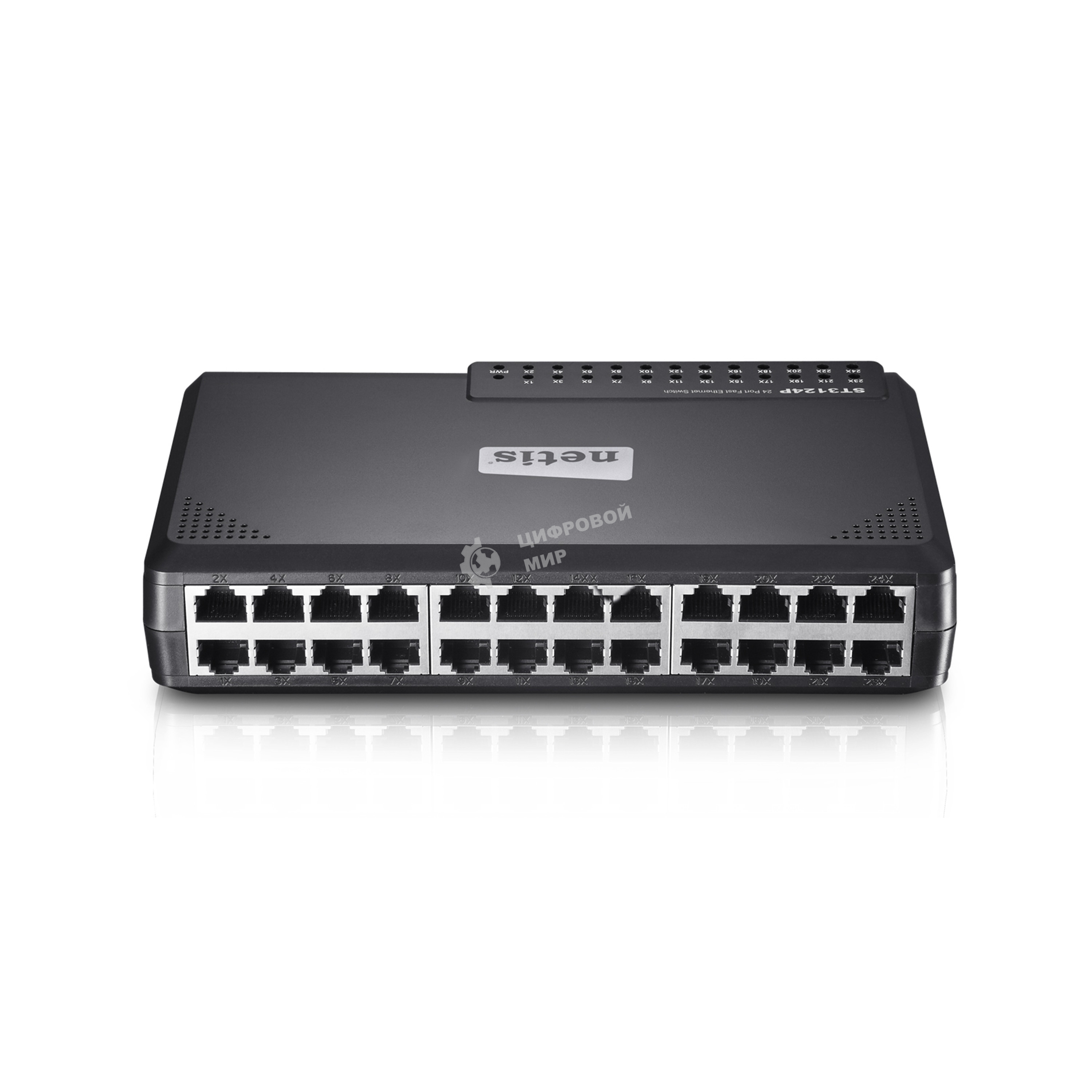 Коммутатор неуправляемый NET SWITCH 24PORT 10/100M/ST3124P Netis