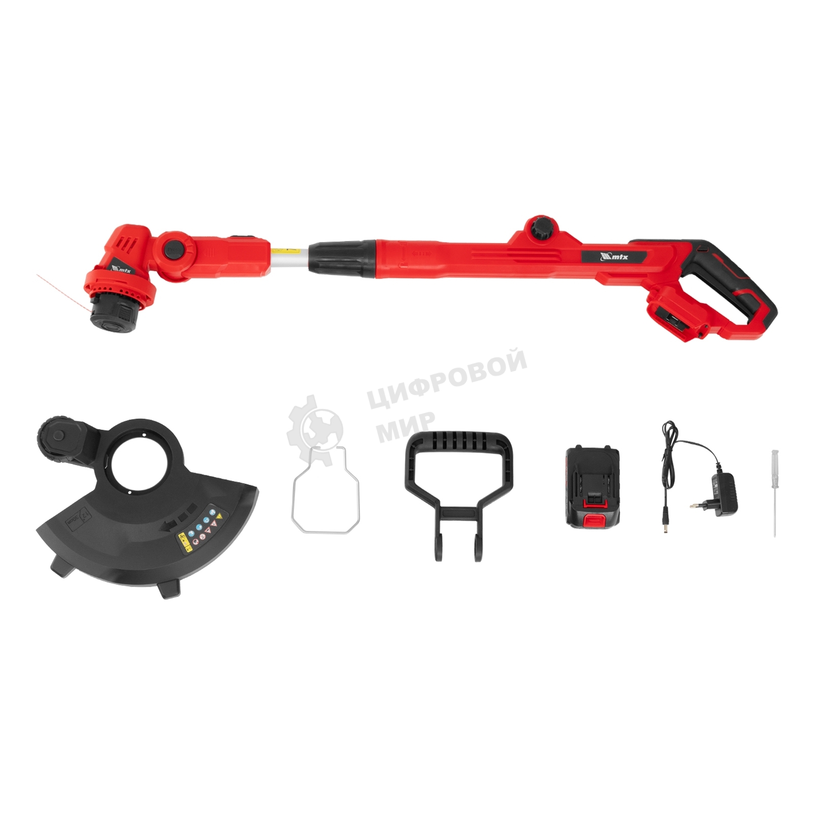 Триммер аккумуляторный MTX GM-300, Li-Ion, 20 В